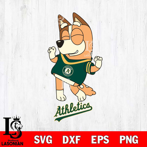 Oakland Athletics Chilli Dance Sport Svg Eps Dxf Png File, Digital Download, Instant Download