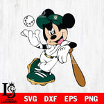 Oakland Athletics Mickey Svg Eps Dxf Png File, Digital Download, Instant Download