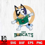 Ohio Bobcats Bandit Heeler Rugby Svg Eps Dxf Png File, Digital Download ,Instant Download, Cricut File