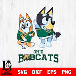 Ohio Bobcats Bluey Chilli Mode Dance Svg Eps Dxf Png File, Digital Download, Instant Download