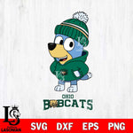 Ohio Bobcats Bluey Hoodie Sport Svg Eps Dxf Png File, Digital Download ,Instant Download, Cricut File