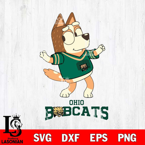 Ohio Bobcats Chilli Dance Svg Eps Dxf Png File, Digital Download, Instant Download