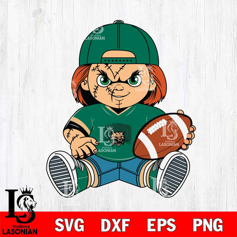 Ohio Bobcats Chucky Horror 3 Svg Eps Dxf Png File, NCAA svg, Digital Download, Instant Download