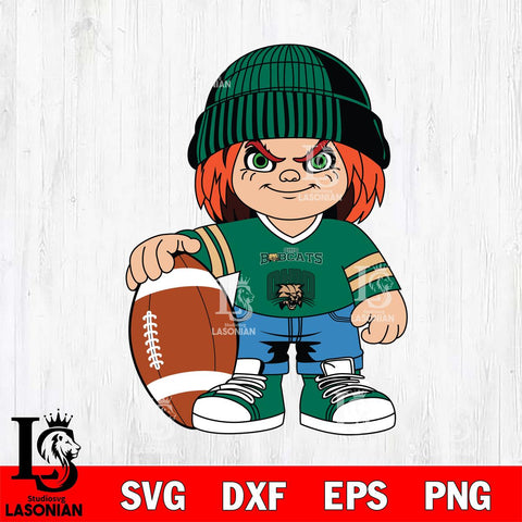 Ohio Bobcats Chucky Horror 4 Svg Eps Dxf Png File, NCAA svg, Digital Download, Instant Download