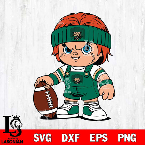 Ohio Bobcats Chucky Horror 5 Svg Eps Dxf Png File, NCAA svg, Digital Download, Instant Download