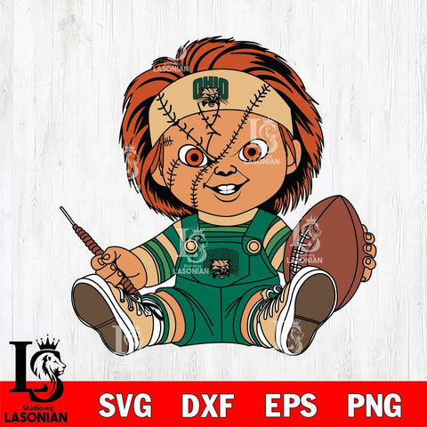 Ohio Bobcats Chucky Horror 9 Svg Eps Dxf Png File, NCAA svg, Digital Download, Instant Download