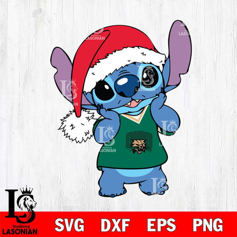 Ohio Bobcats Cute Stitch Christmas Svg Eps Dxf Png File, Digital Download, Instant Download