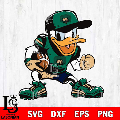 Ohio Bobcats Donal Duck Svg Eps Dxf Png File, NCAA svg, Digital Download, Instant Download