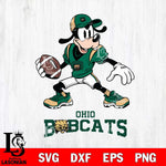 Ohio Bobcats Goofy Disney, Svg Eps Dxf Png File, Digital Download