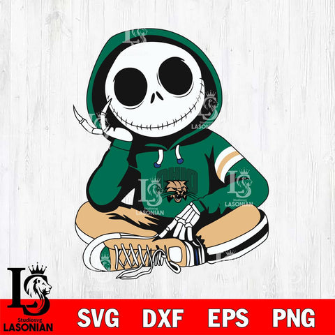 Ohio Bobcats Jack Skellington halloween Svg Eps Dxf Png File, NCAA svg, Digital Download, Instant Download