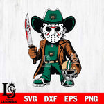 Ohio Bobcats Jason Voorhees Horror Svg Eps Dxf Png File, NCAA svg, Digital Download, Instant Download