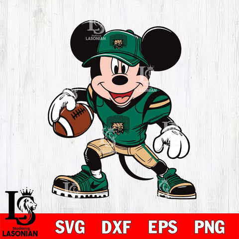 Ohio Bobcats Mickey Mouse Svg Eps Dxf Png File, NCAA svg, Digital Download, Instant Download