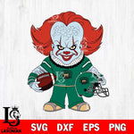 Ohio Bobcats Pennywise Horror Sport Svg Eps Dxf Png File, Digital Download