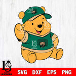 Ohio Bobcats Pooh Bear Svg Eps Dxf Png File, NCAA svg, Digital Download, Instant Download