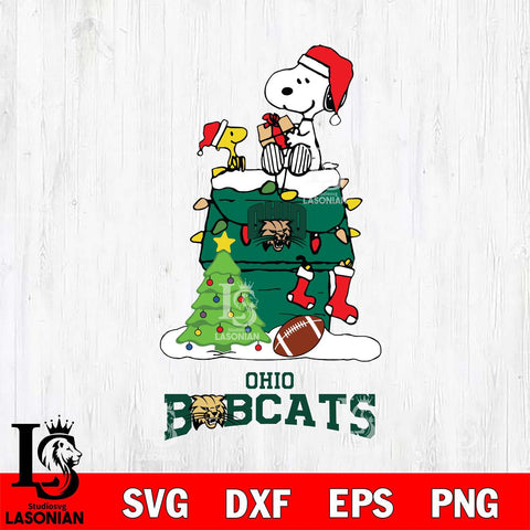 Ohio Bobcats Snoopy Sport 11 Svg Eps Dxf Png File, Digital Download