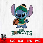 Ohio Bobcats Stitch Disney, Svg Eps Dxf Png File, Digital Download