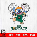 Ohio Bobcats Stitch Michael Halloween Svg Eps Dxf Png File, Digital Download, Instant Download