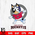 Ohio State Buckeyes Bandit Heeler Rugby Svg Eps Dxf Png File, Digital Download ,Instant Download, Cricut File