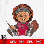 Ohio State Buckeyes Chucky Horror 9 Svg Eps Dxf Png File, NCAA svg, Digital Download, Instant Download