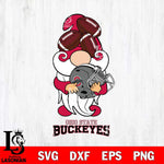 Ohio State Buckeyes Gnomes Helmet Svg Eps Dxf Png File, Digital Download, Instant Download