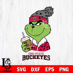 Ohio State Buckeyes Grinch hat Svg Eps Dxf Png File, Digital Download, Instant Download