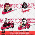 Ohio State Buckeyes Halloween Nike NCAA Bundle 4 Svg Eps Dxf Png File, Digital Download, Instant Download