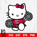 Ohio State Buckeyes Hello Kitty sport 4 Svg Eps Dxf Png File, NCAA svg, Digital Download, Instant Download