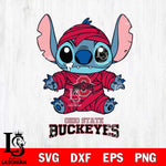 Ohio State Buckeyes Stitch Mummy Svg Eps Dxf Png File, NCAA svg, Digital Download, Instant Download