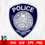 Oklahoma City Police Bluey Logo svg eps dxf png file, digital download (Copy)