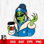 Oklahoma City Thunder Boujee Grinch 9 Svg Eps Dxf Png File, Digital Download, Instant Download