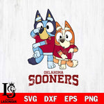 Oklahoma Sooners Bluey Chilli Dance Mode Svg Eps Dxf Png File, Digital Download, Instant Download