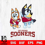 Oklahoma Sooners Bluey Chilli Mode Dance Svg Eps Dxf Png File, Digital Download, Instant Download