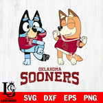 Oklahoma Sooners Bluey Chilli Sport Svg Eps Dxf Png File, Digital Download, Instant Download