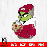 Oklahoma Sooners Boujee Grinch 6 Svg Eps Dxf Png File, Digital Download, Instant Download