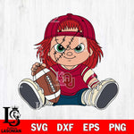 Oklahoma Sooners Chucky Horror 11 Svg Eps Dxf Png File, NCAA svg, Digital Download, Instant Download