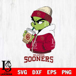 Oklahoma Sooners Grinch Bougie Sport Svg Eps Dxf Png File, Digital Download, Instant Download