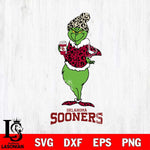 Oklahoma Sooners Grinch Leopard Coffee Svg Eps Dxf Png File, Digital Download, Instant Download