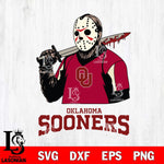 Oklahoma Sooners Jason Voorhees 11 Svg Eps Dxf Png File, Digital Download