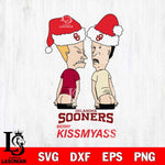 Oklahoma Sooners Merry KissMyass Svg Eps Dxf Png File,NCAA Svg Files,Digital Download,Sublimation,Instant Download