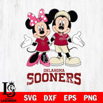 Oklahoma Sooners Mickey Minnie Mouse Sport Svg Eps Dxf Png File, NCAA svg , File Cut , Digital Download , Instant Download, Cut Svg Files