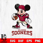 Oklahoma Sooners Mikey Mouse Disney, Svg Eps Dxf Png File, Digital Download