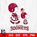 Oklahoma Sooners Snoopy Sport Svg Eps Dxf Png File, Digital Download