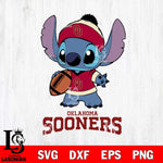 Oklahoma Sooners Stitch Disney, Svg Eps Dxf Png File, Digital Download