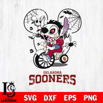 Oklahoma Sooners Stitch Jigsaws Halloween Svg Eps Dxf Png File, Digital Download, Instant Download