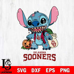 Oklahoma Sooners Stitch Zombie Svg Eps Dxf Png File, NCAA svg, Digital Download, Instant Download