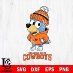 Oklahoma State Cowboys Bluey Hoodie Sport Svg Eps Dxf Png File, Digital Download ,Instant Download, Cricut File