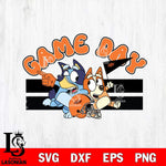 Oklahoma State Cowboys Game Day Bluey Svg Eps Dxf Png File, Digital Download, Instant Download