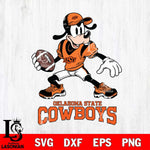 Oklahoma State Cowboys Goofy Disney, Svg Eps Dxf Png File, Digital Download