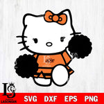 Oklahoma State Cowboys Hello Kitty sport 4 Svg Eps Dxf Png File, NCAA svg, Digital Download, Instant Download