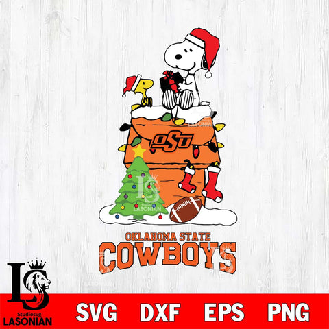 Oklahoma State Cowboys Snoopy Sport 11 Svg Eps Dxf Png File, Digital Download